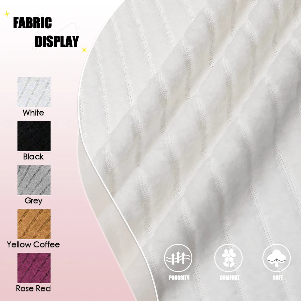 Mia Muse Women's Knitted Long Sleeve T-Shirts Crew Neck Solid Casual Autumn Basic Daily Tops  Women's Blouses Deals