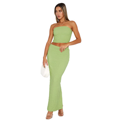 2024 Women Cartoon Printed Crop Top Tshrit With Mini Irregular Skirt Designer Brand Summer Sexy 2 Piece Skirts Set