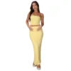 2024 Women Cartoon Printed Crop Top Tshrit With Mini Irregular Skirt Designer Brand Summer Sexy 2 Piece Skirts Set