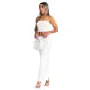2024 Women Cartoon Printed Crop Top Tshrit With Mini Irregular Skirt Designer Brand Summer Sexy 2 Piece Skirts Set