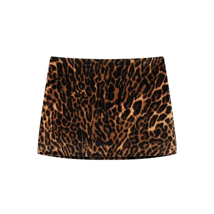 MUJER Leopard Print Blazer for Women Luxury Velvet Women's Blazers Suit Set Long Sleeve Office Blazer Woman Fashion Outerwears