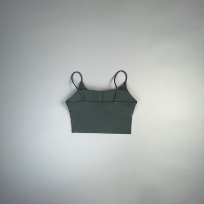 Double Face Hair Sports Girls Fall Running Fitness Vest With Chest Pad Strap Spice