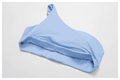 Impact Sports Bra Women Sports Underwear Push Up Fitness Bra One Shoulder Shockproof Yoga Bra Yoga Running Bra Sexy Workout Vest