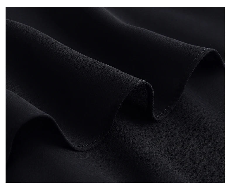 ZUZK Fashion Irregular Fishtail Chiffon Skirts Elegant High Waist Summer Luxury Party Skirt Female Ruffles Long Skirts