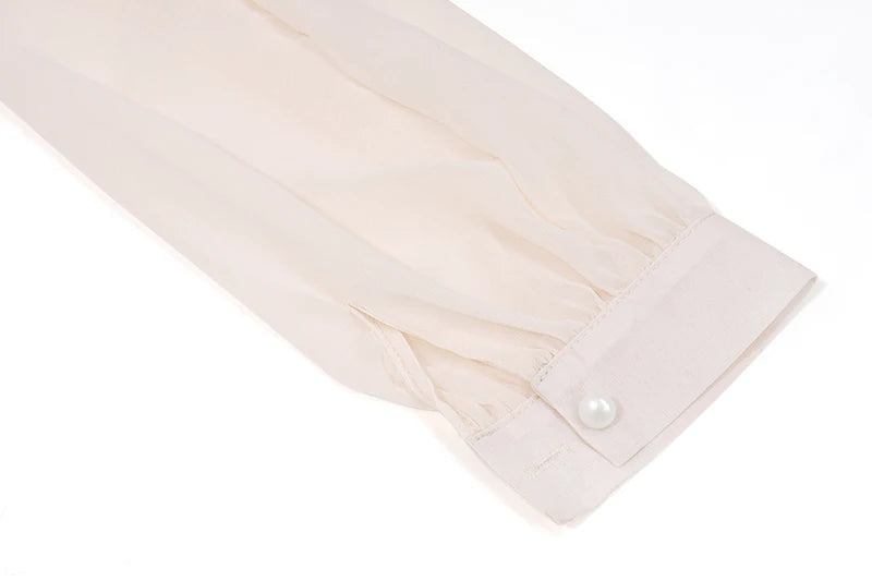 Candyhot Irregular Sexy Off Shoulder Oblique-neck Flower Applique T Shirt French Fashion Long Sleeve Crop Tops Chic Mesh Camis