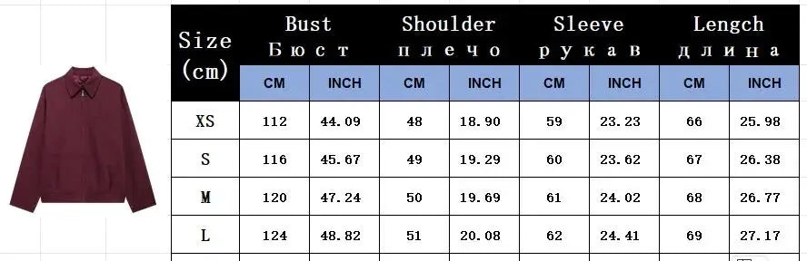 MUJER Zipper Bomber Jackets for Women Fall Outerwears Overcoat Female Long Sleeve Loose Jacket Women Coats Retro Women's Jacket