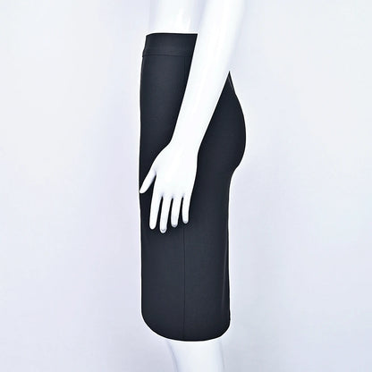 BEAUKEY Sexy Yellow Bandage Skirts 2023 Women Summer High Waist Quality Pink Black White Party Skirts XL Tight Office Lady Skirt