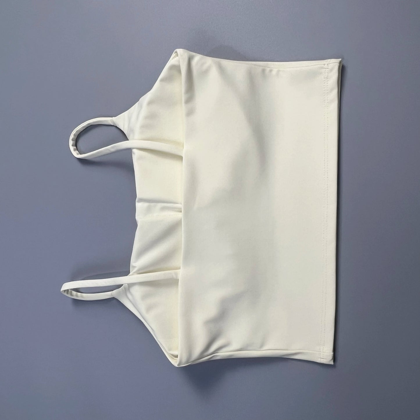 Double Face Hair Sports Girls Fall Running Fitness Vest With Chest Pad Strap Spice