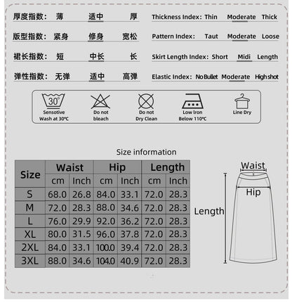 Women's Professional High Waist Long Pencil Skirt, Slim Fit Black Hip-hugging Skirt for Office Commute