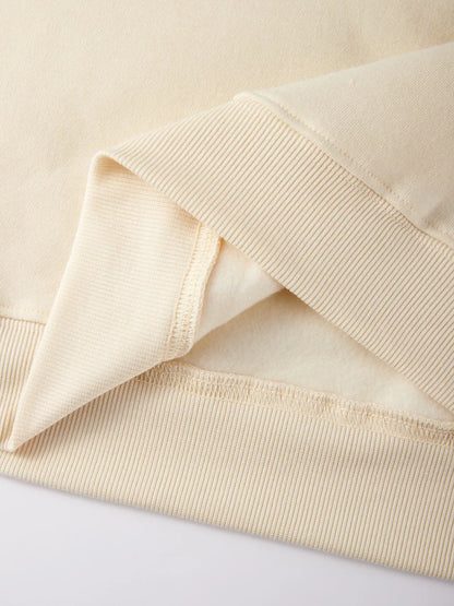 Boo Boo Crew Ghost Prints Halloween Sweatshirt Women Winter Fleece Warm Hoodies Crewneck Loose Pullovers Casual Soft Clothes