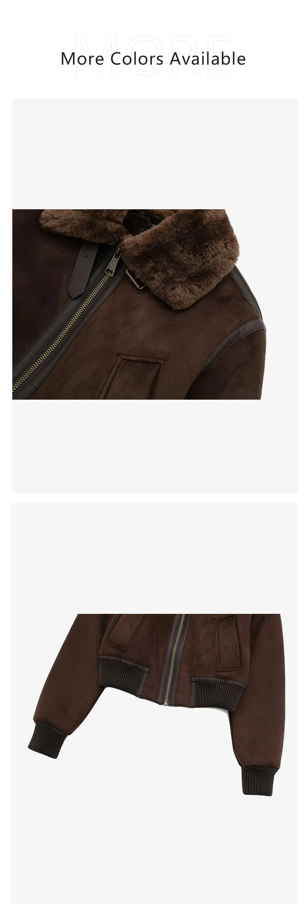 UNIZERA2023 Autumn and Winter New Women's Casual Standing Neck Contrast Strap Decoration Loose Double sided Jacket Coat