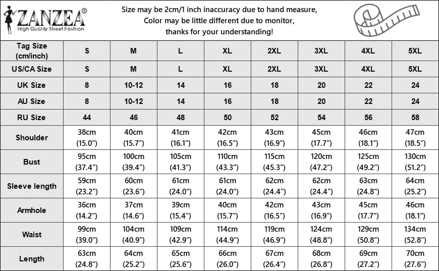 ZANZEA Fashion Lantern Long Sleeve Tops Elegant Shirt 2024 Casual Loose V-neck Bottun Simple Vintage Stand Collar Office Blouse