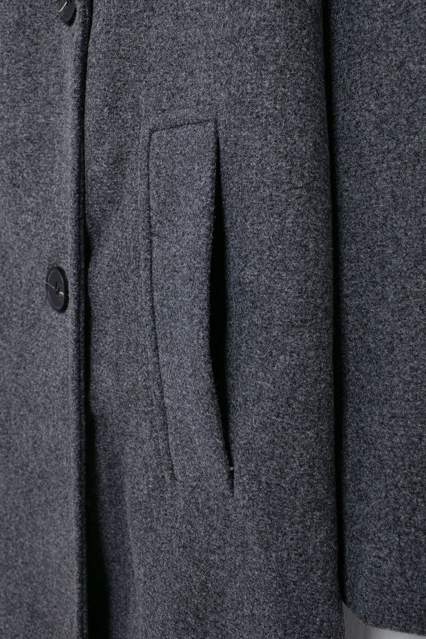 TRAFZA Winter Coat For Women 2024 Solid Lapel Double Breasted Long Cardigan Top Female Pokcet Streetwear Woman New In OuterCoat