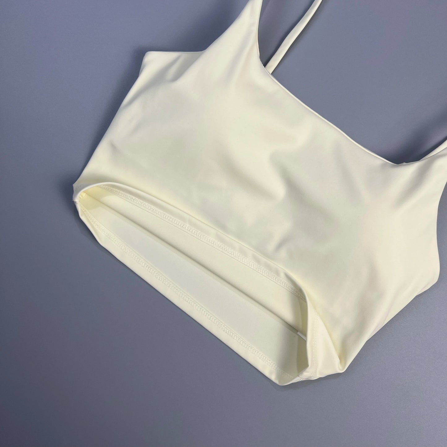 Double Face Hair Sports Girls Fall Running Fitness Vest With Chest Pad Strap Spice