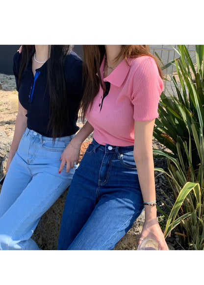 High Waist Bell Bot Jeans Women's Slim Fit Versatile Long Pants Summer Chic Vintage Denim Blue High Waist Long Leggings