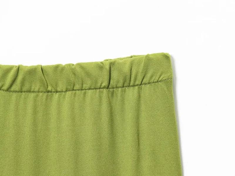 MUJER Women's Pants Sets Pleated Wide Leg Pants for Women Casual High Waist Pants Women Baggy Summer Pants Woman 2025 Trousers