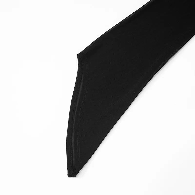 Off Shoulder Autumn Female's T-Shirt Solid Color Asymmetric Slash Neck Patchwork Women's Top Sexy Long Sleeve T-Shirt For Lady