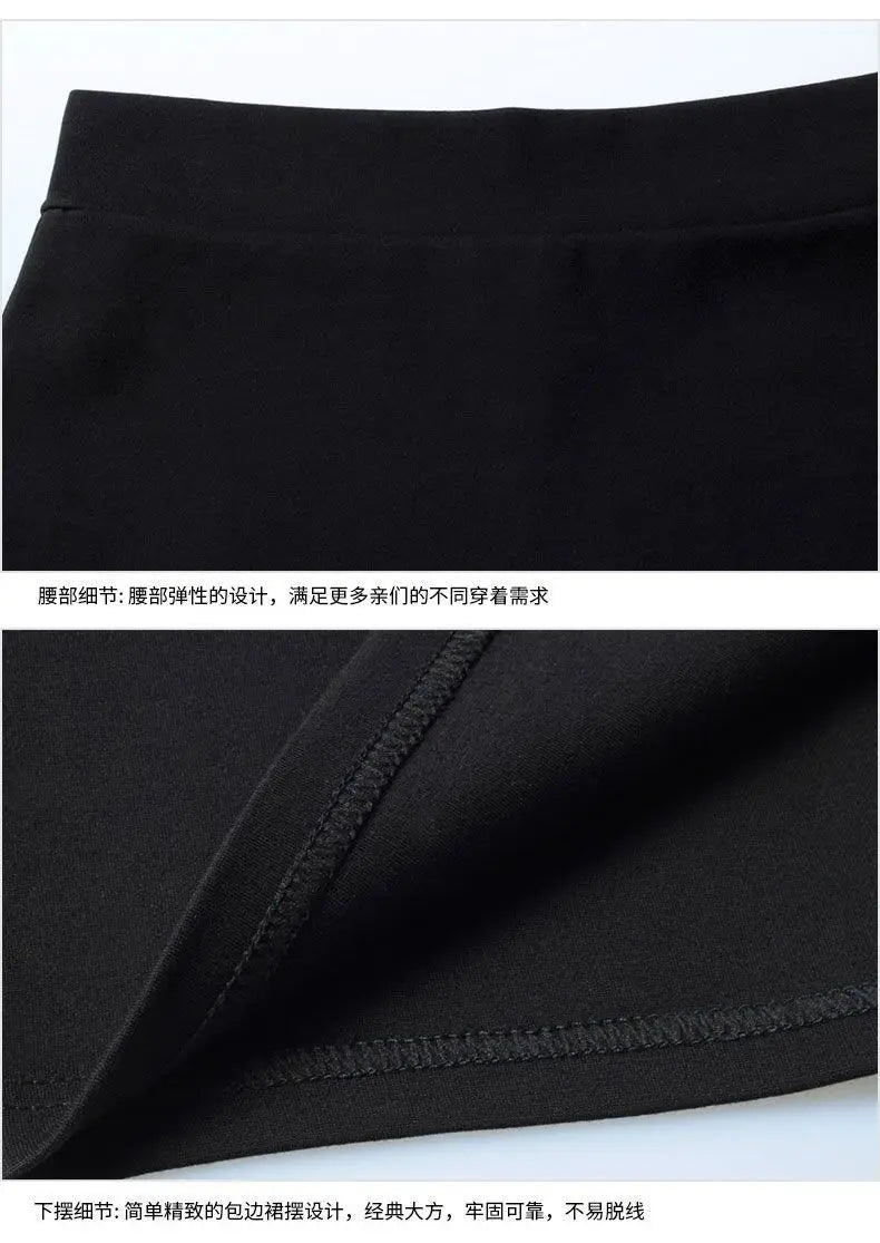Office Lady Work Business Social Sexy Black Skirts Summer Women Elasticity Slim Wrap Hip All-match Female Short Skinny Skirt