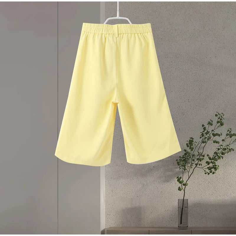 Fashion Lapel Suit Jacket Women Casual Loose Short Sleeve Office Lady Coat 2025 New Chic Autumn Single Button Oversize Jacket